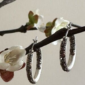 Elegant Marcasite Earrings